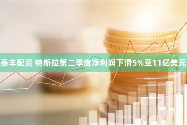 泰丰配资 特斯拉第二季度净利润下滑5%至11亿美元